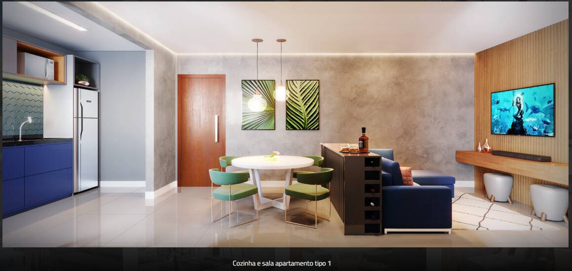 Apartamento, 2 quartos, 53 m² - Foto 2